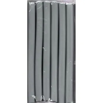 BIGODINO FLESSIBILE RICCIO GRIGIO D.18X180 mm 10 PZ
