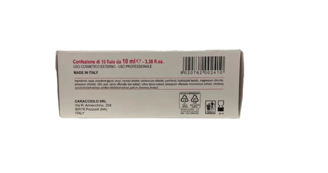 RHEEDMOON FIALE CON CHERATINA RICOSTRUZIONE COMPLEX 10X10ML - immagine 2
