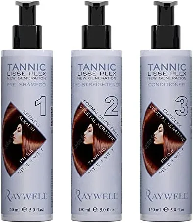 KIT LISSAGGIO MONODOSE RAYWELL TANNIC LISSE PLEX