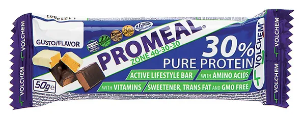 Promeal barretta energetica yogurt e cioccolato bianco volchem