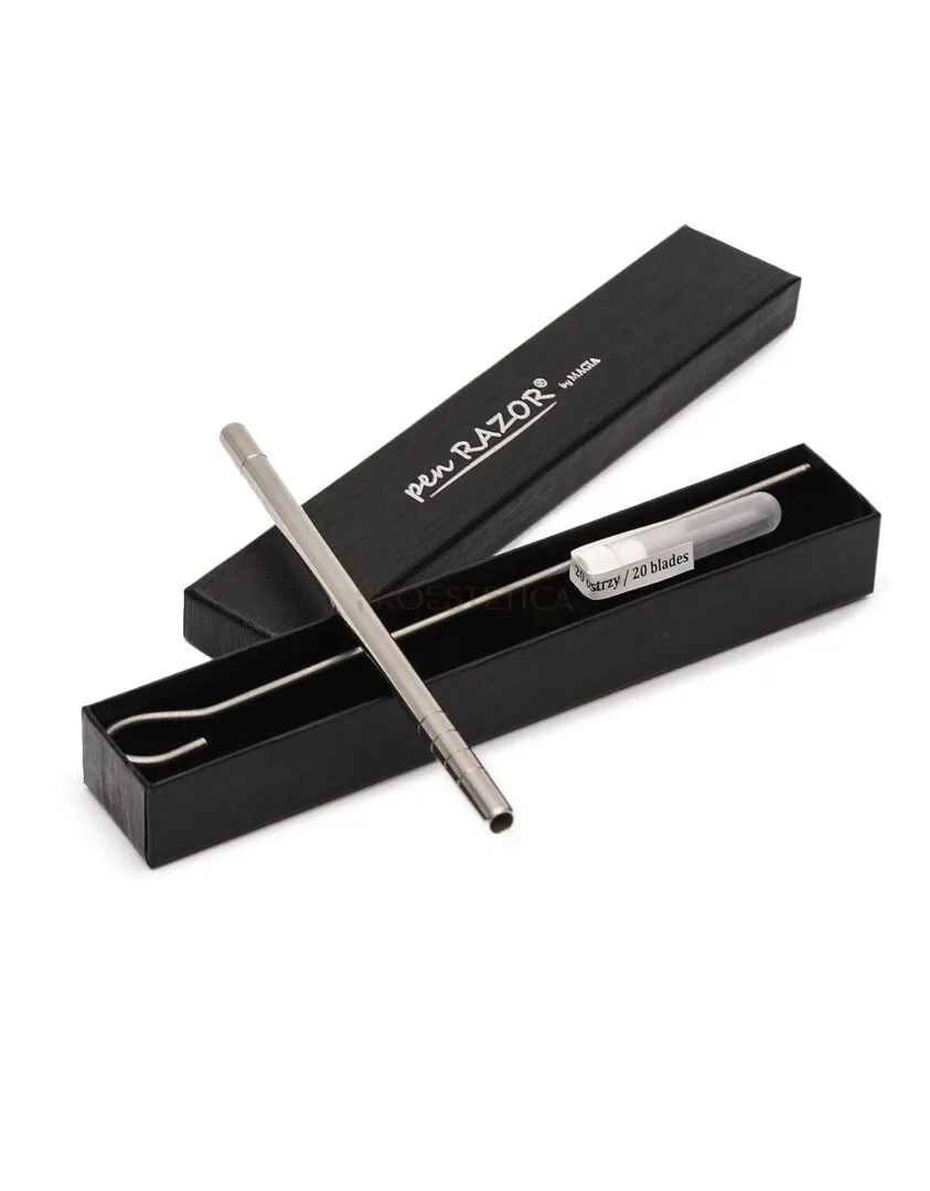 Rasoio Pen razor in acciaio +20 lame