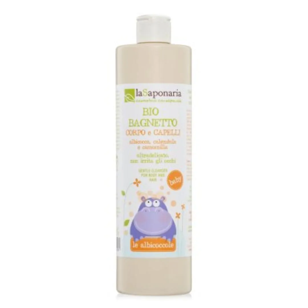 Bimbi Maxi Bio bagnetto corpo e capelli – La Saponaria
