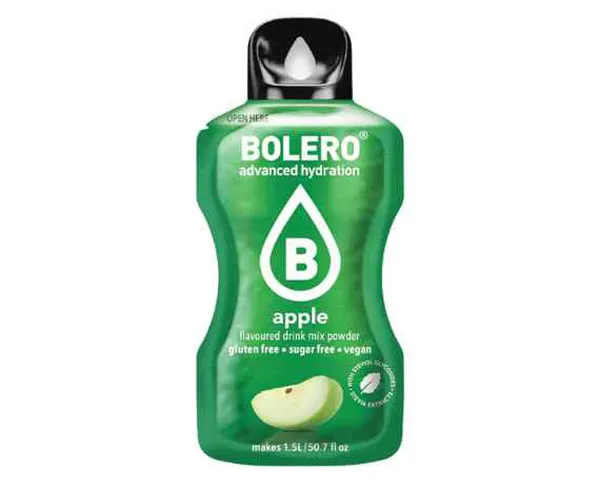 Bolero monodosi per l’acqua solubili al gusto di mela