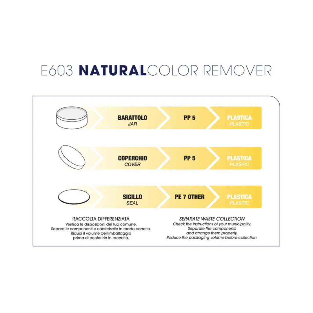 NATURAL COLOR REMOVER SMACCHIATORE TINTURE 100 ML - immagine 2