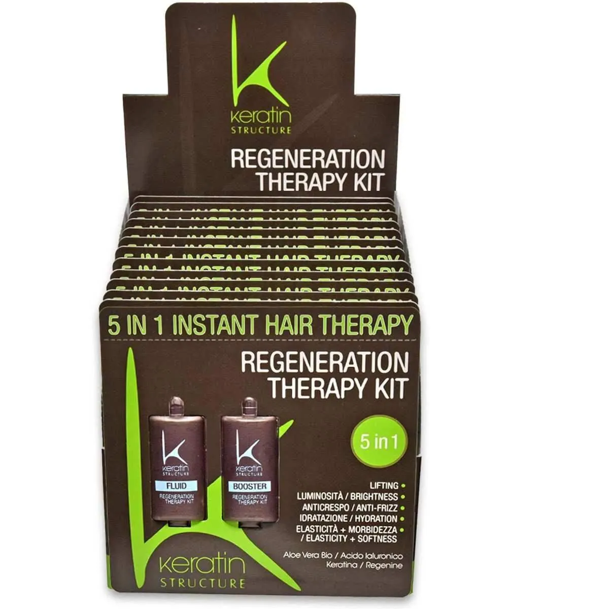TRATTAMENTO DI RICOSTRUZIONE ISTANTANEO 5 IN 1 RIGENERATION THERAPY KIT EDELSTEIN