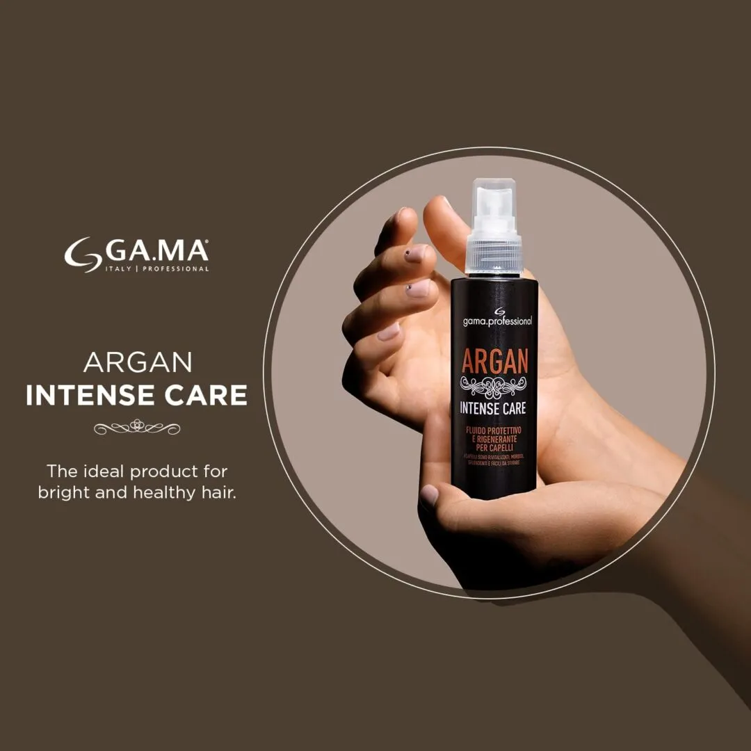 FLUIDO PROTETTIVO E RIGENERANTE PER CAPELLI ARGAN INTENSE CARE 125ML GAMA - immagine 2