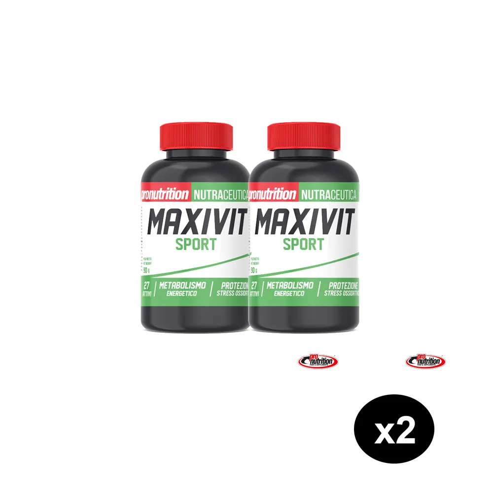 Set da 2 multivitaminici completi in compresse Pro Nutrition