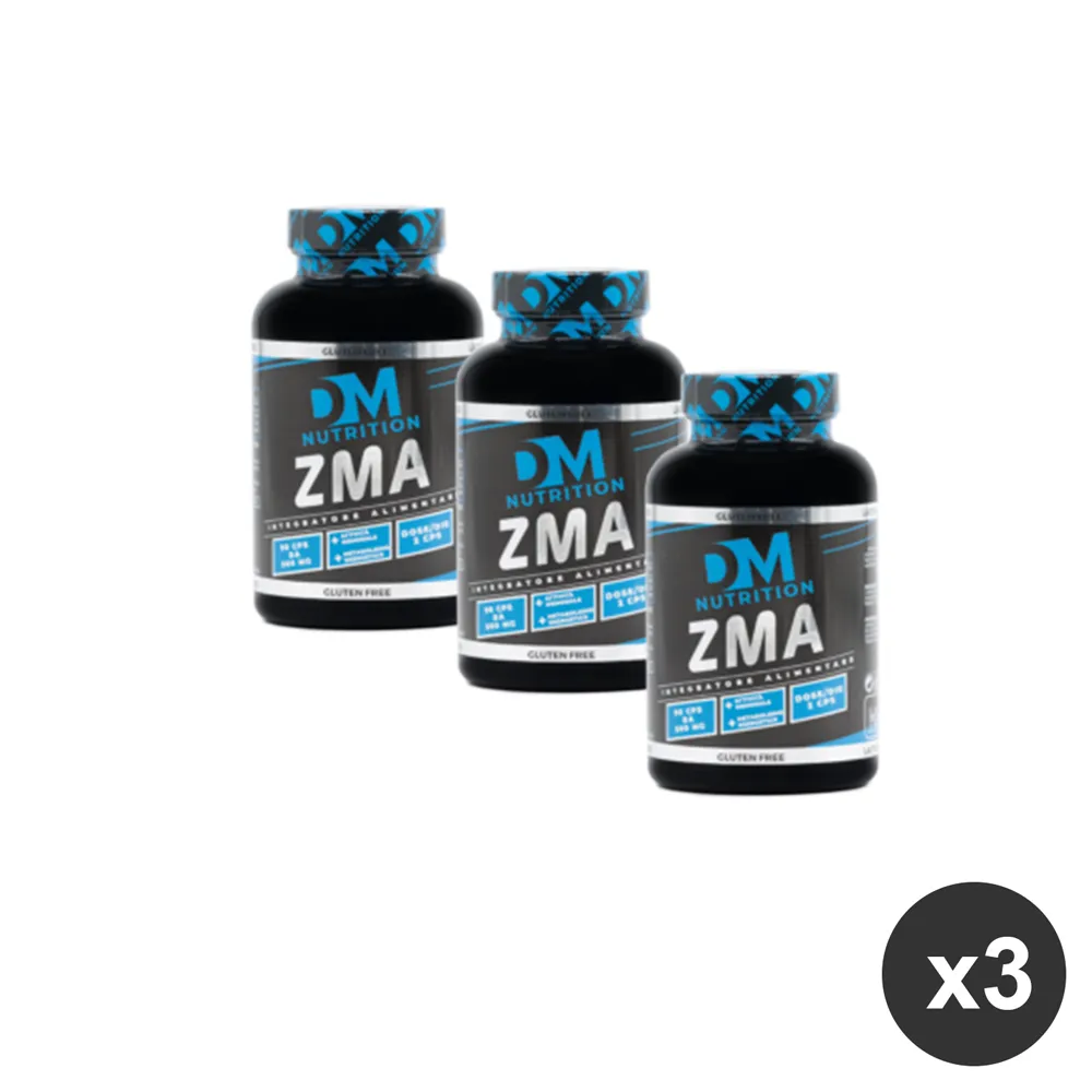 SUPER OFFERTA 3 Confezioni di ZMA in capsule con zinco e magnesio DM Nutrition