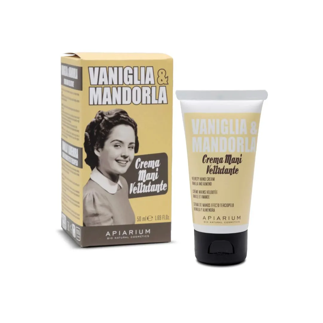 Vaniglia e Mandorla Crema Mani – Apiarium
