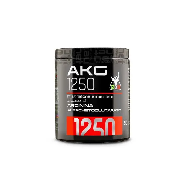 Integratore di Arginina e Ossido nitrico in compresse AKG 1250 Net Integratori