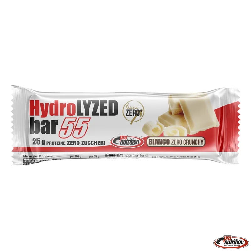 Pro Nutrition barretta croccante proteica al cioccolato bianco