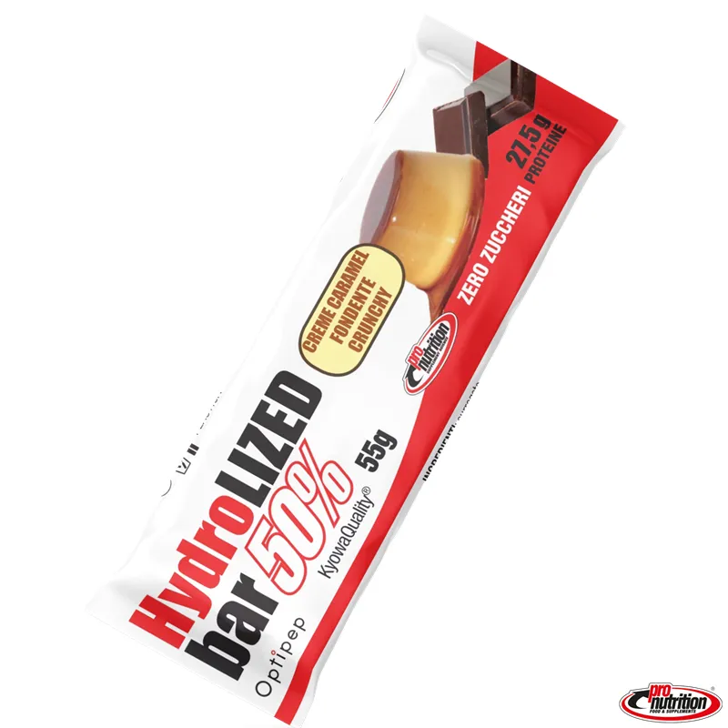 Box 24 Barrette idrolizzate al caramello ricoperta al Fondente PRO Nutrition - immagine 2