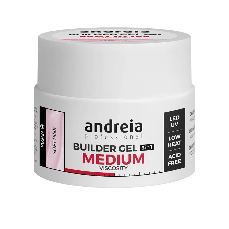 ANDREIA BUILDER GEL 3 in 1 SOFT PINK