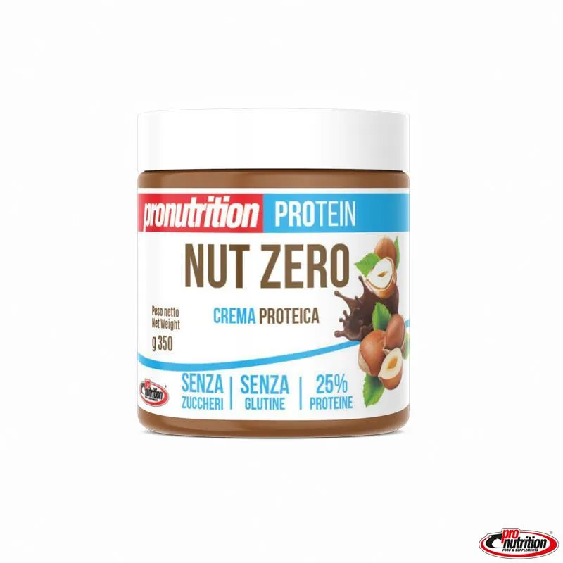 Crema proteica spalmabile alla nocciola NutZero Pro Nutrition
