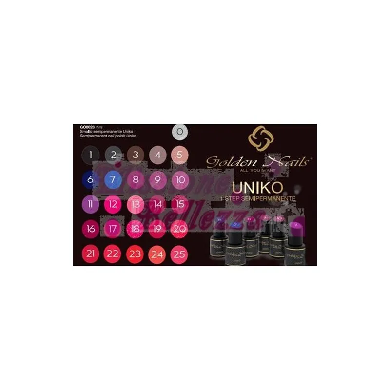 UNIKO SMALTO GEL 7 ml smalto unico