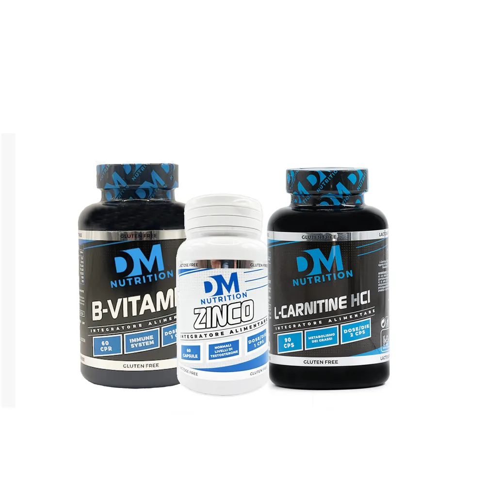 Kit integratori per contrastare la stanchezza DM Nutrition