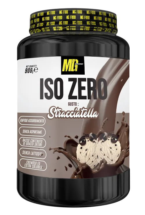 Proteine isolate iso zero alla stracciatella MG Food