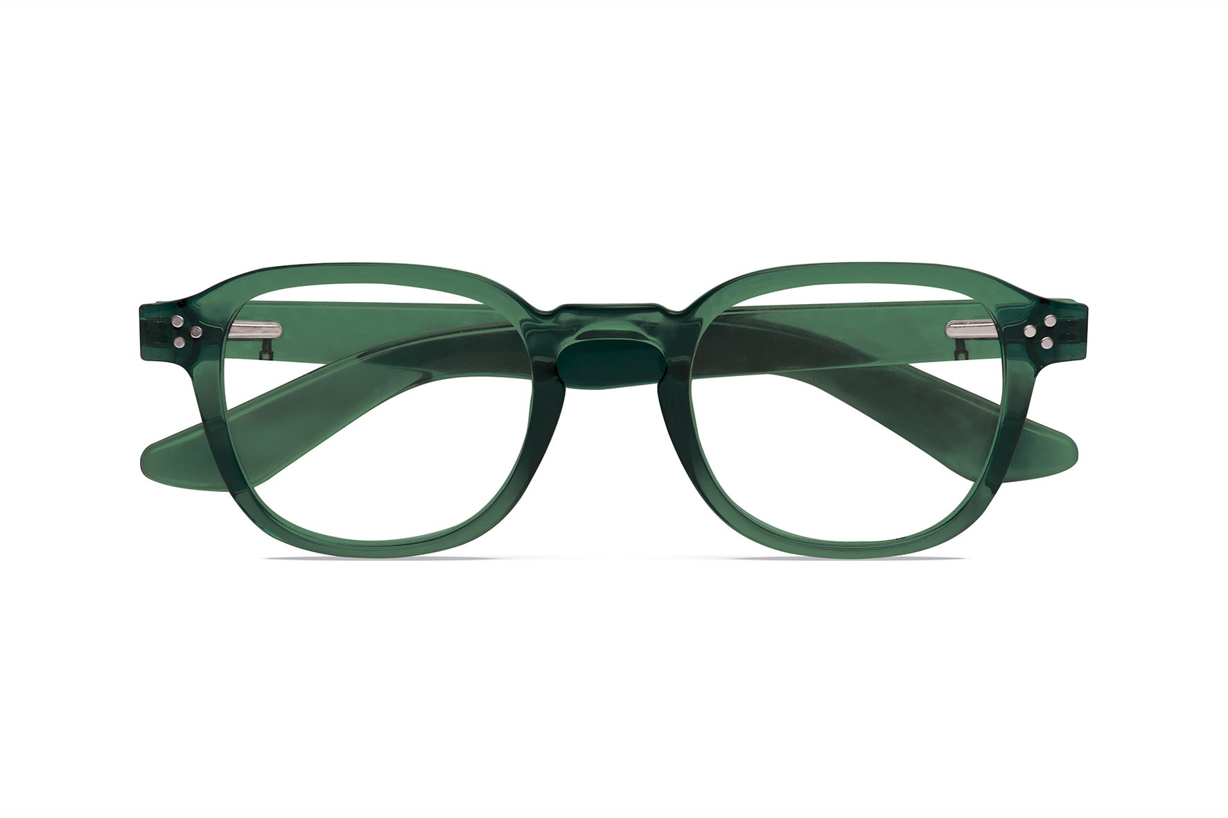 Twins Optical Occhiali da Lettura Giglio Verde Pino +1,00