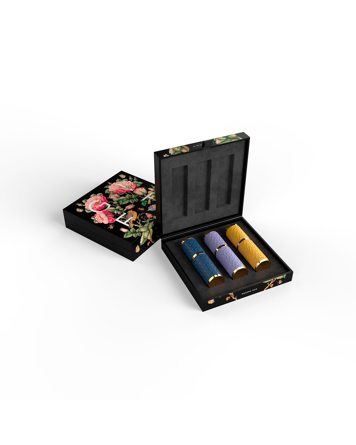 AMOUAGE – GIFT OF KINGS. MAN ICONIC SIGNATURES – TRAVEL SPRAYS 3X10ML