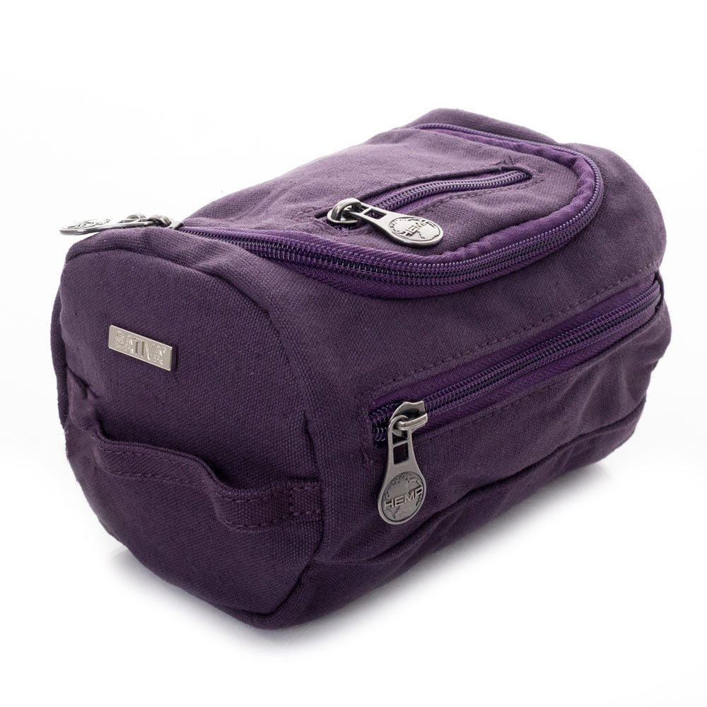 THE MINI BARREL BAG (SMALL – PLUM) – Sativa Hemp Bags