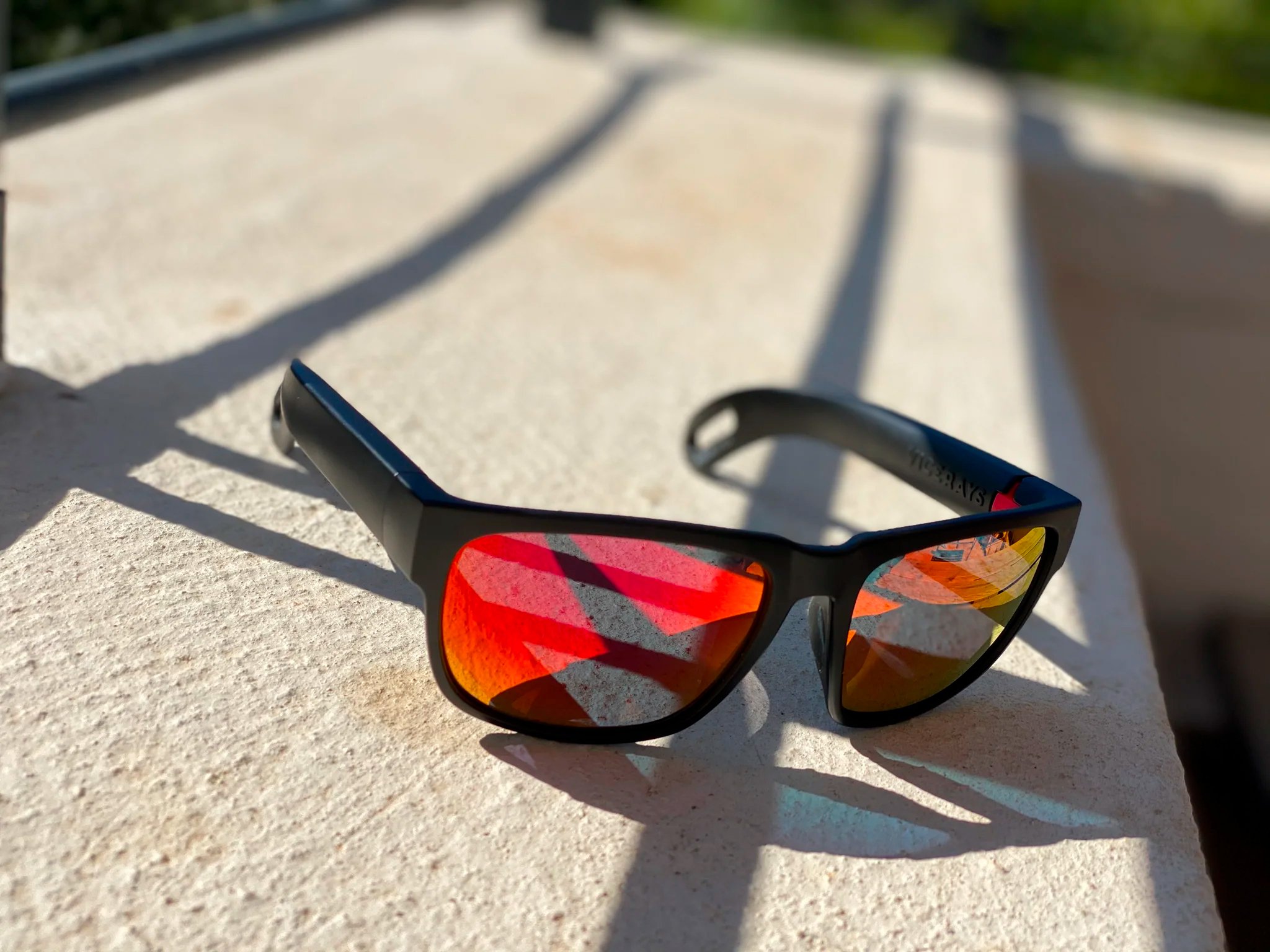 SUNGLASSES WITH HIDDEN STORAGE (MADE FOR THE RIDE / THE CLASSICS / BLAZE RED) – ViceRays - immagine 5