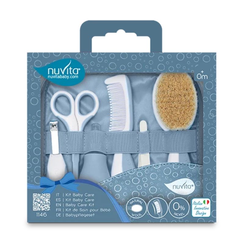 Nuvita Beauty Set Per La Cura Del Bambino Powder Blu - immagine 2