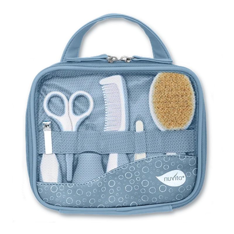 Nuvita Beauty Set Per La Cura Del Bambino Powder Blu