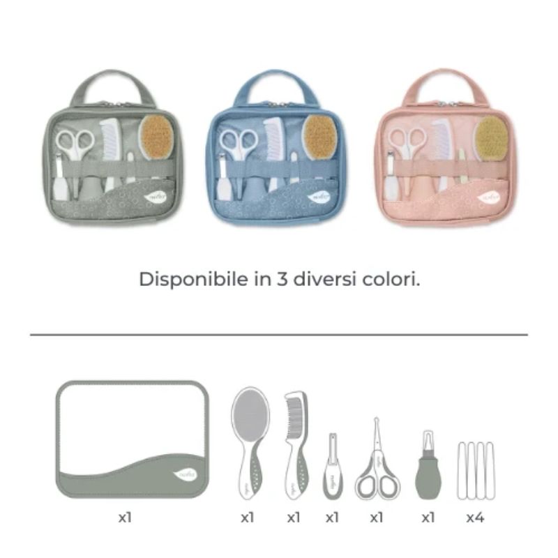 Nuvita Beauty Set Per La Cura Del Bambino Powder Blu - immagine 4