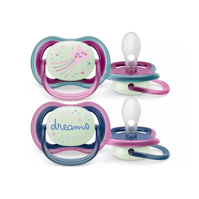 Avent Philips Ciuccio Ultra Air Night 6-18 Mesi